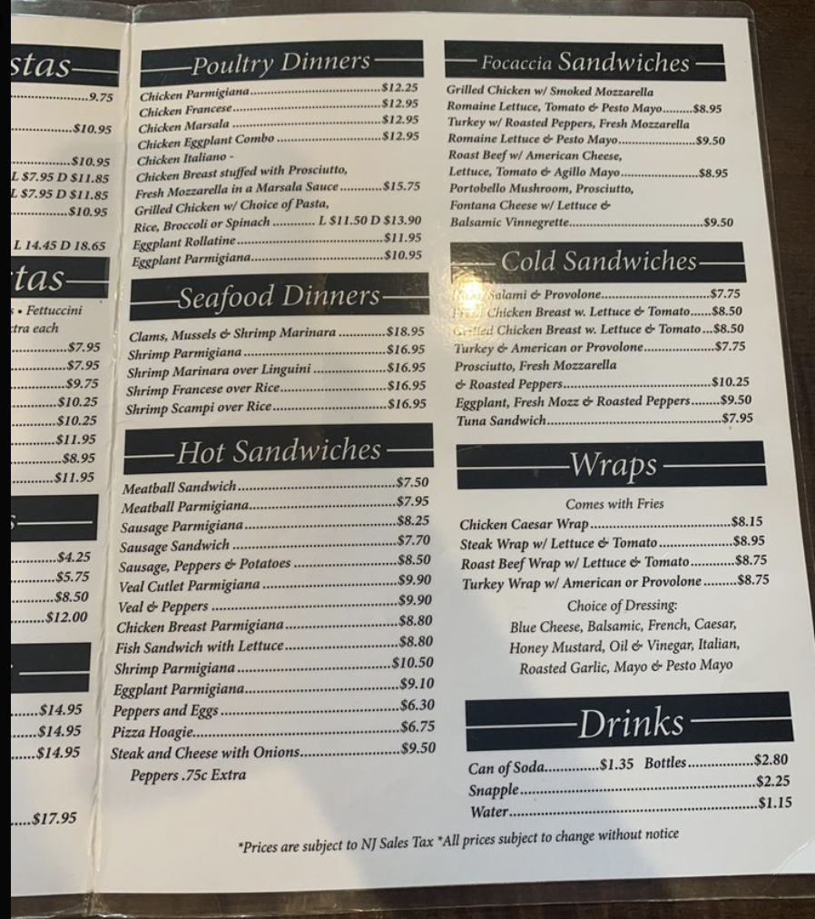 Pizza Masters Menu - Image 1